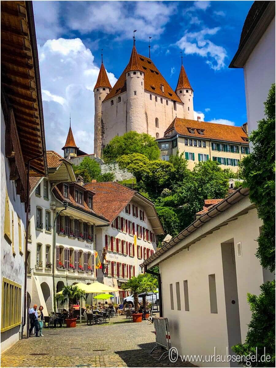Schloss von Thun am Thunersee, Schweiz