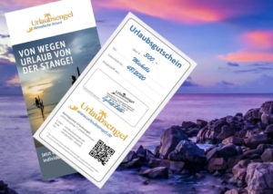 Urlaubsgutschein von Urlaubsengel - Sonnenuntergang bei Constance Lemuria