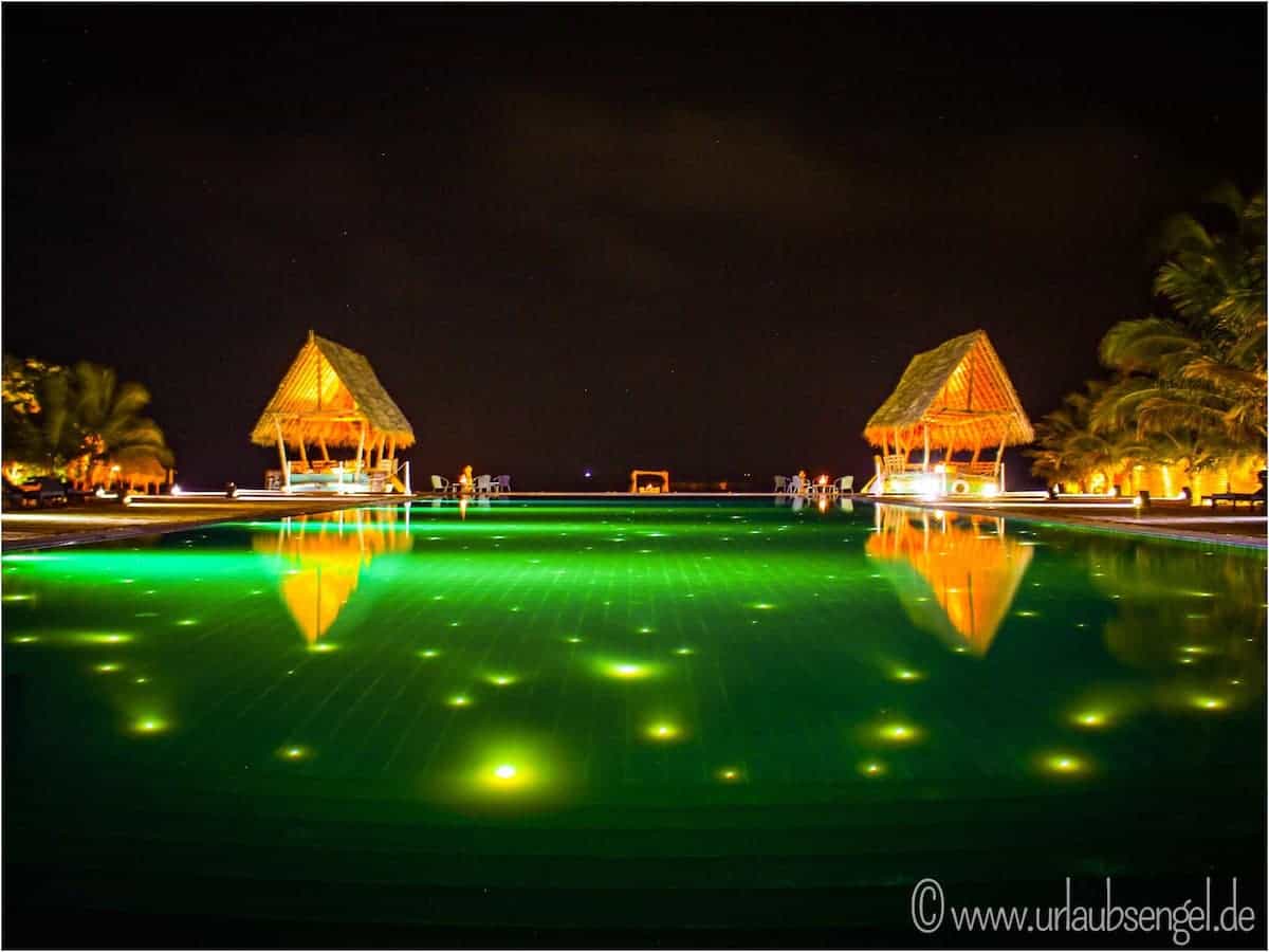 Malu Malu Resort bei Nacht