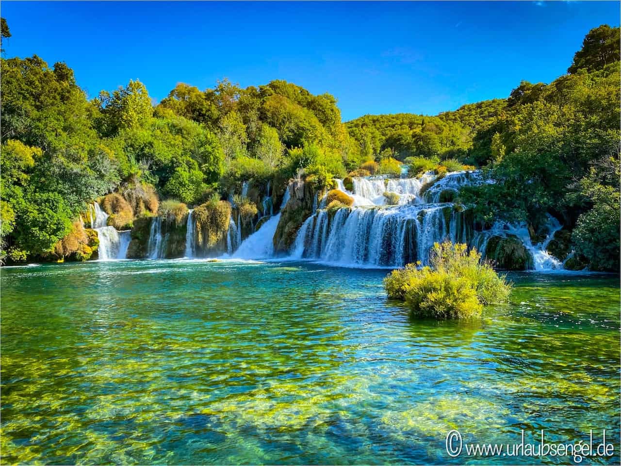 Skradinski Buk Wasserfall im Krka-Nationalpark
