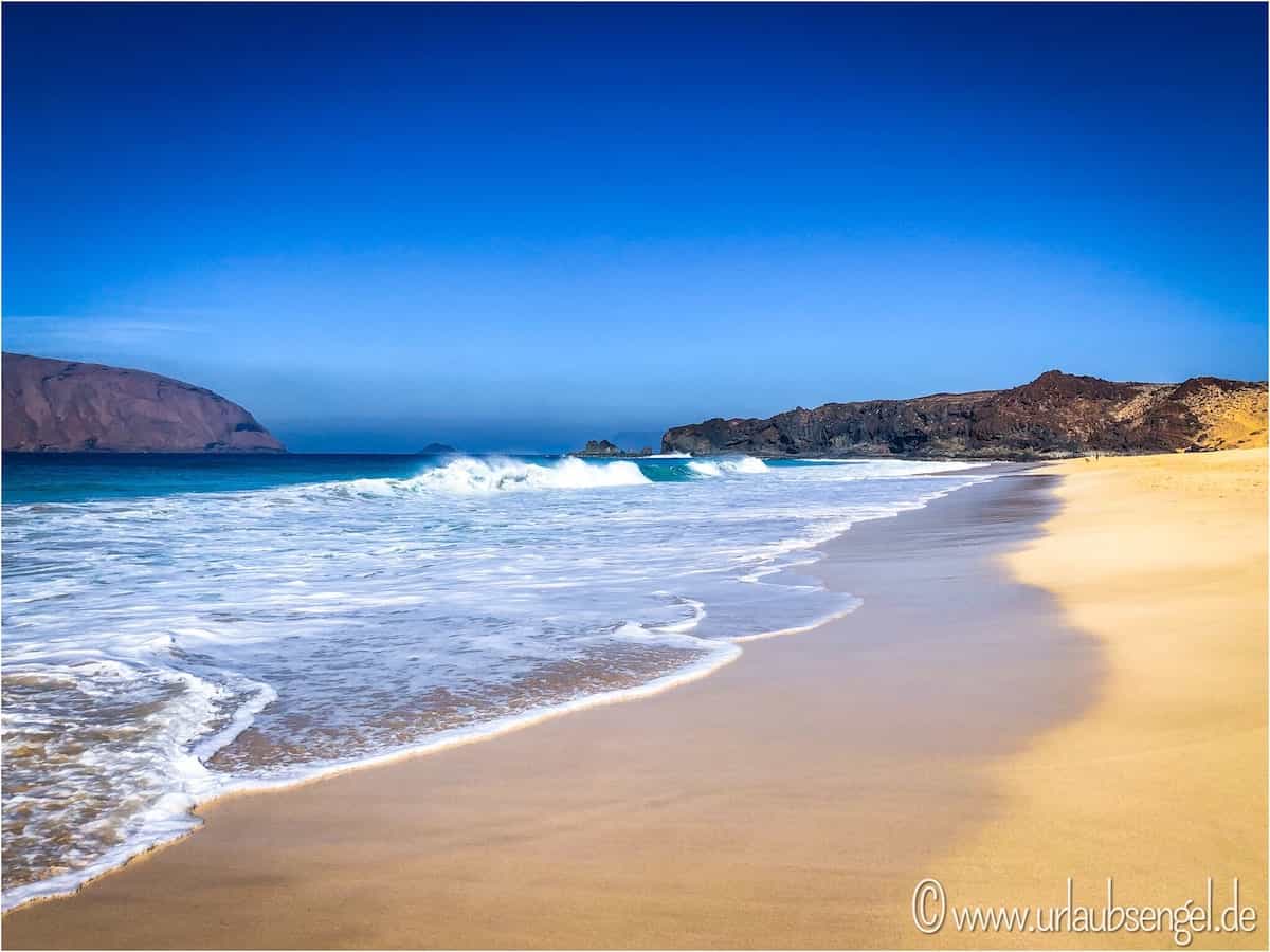 Playa de las Conchas Strand auf La Graciosa