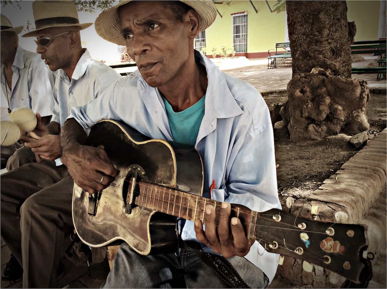 Salsaband in Trinidad, Kuba