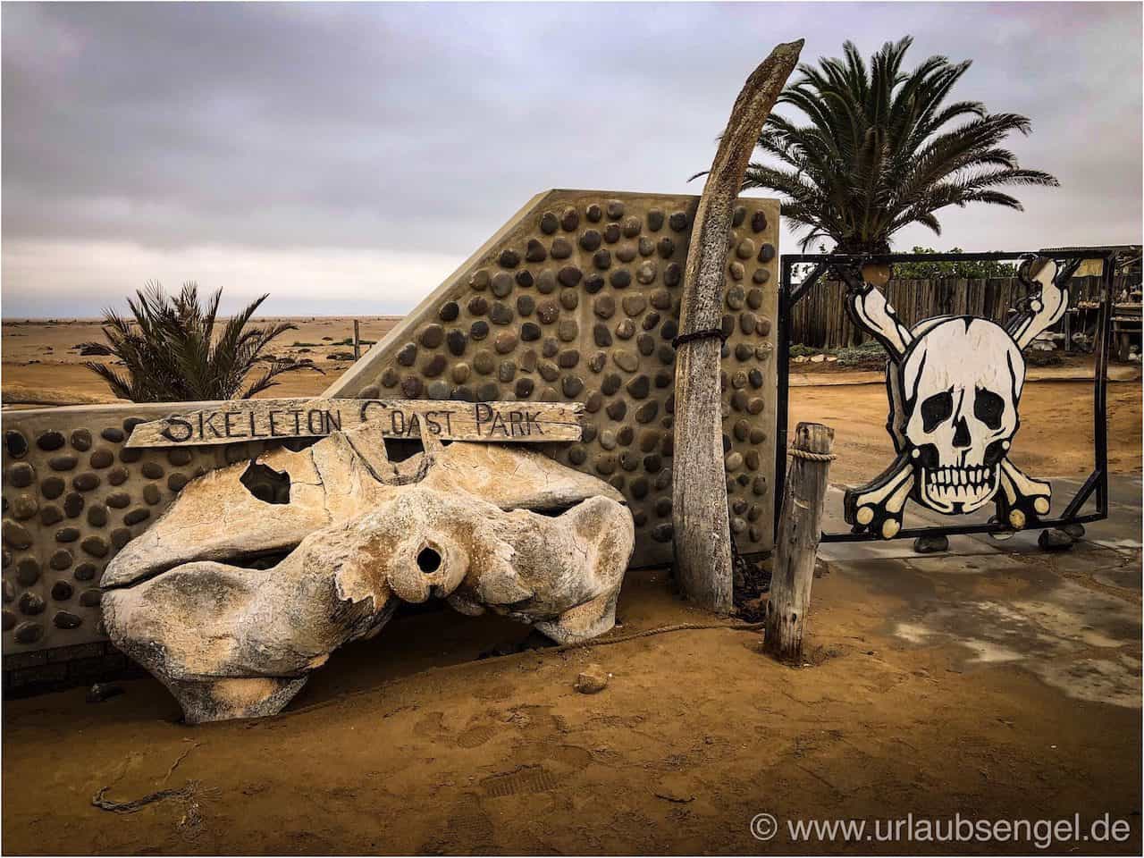 Skeletoncoast | Eingangstor Skelettküste