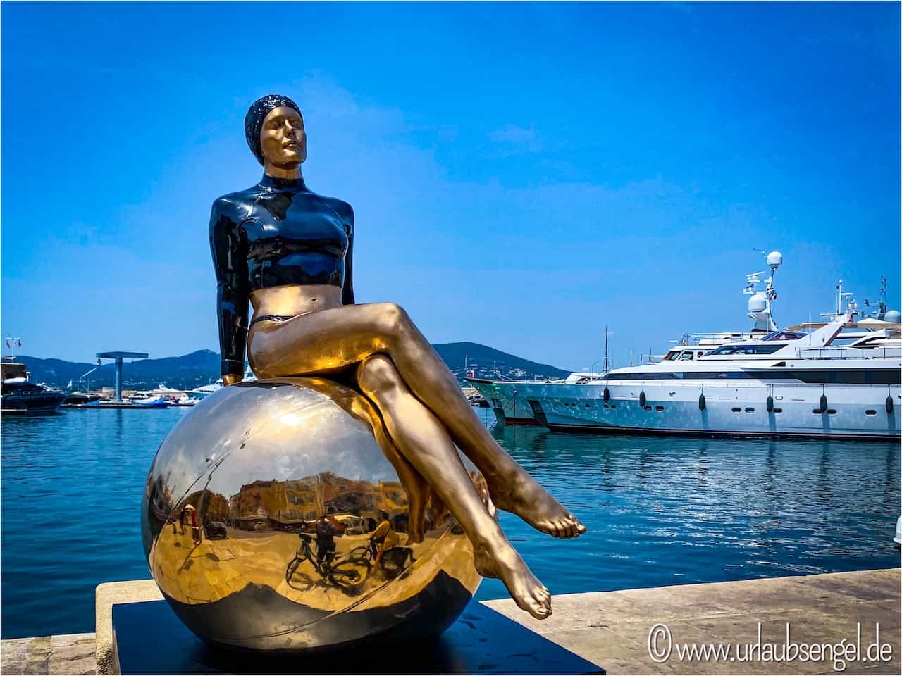 Saint Tropez Hafen | Yacht & Kunst