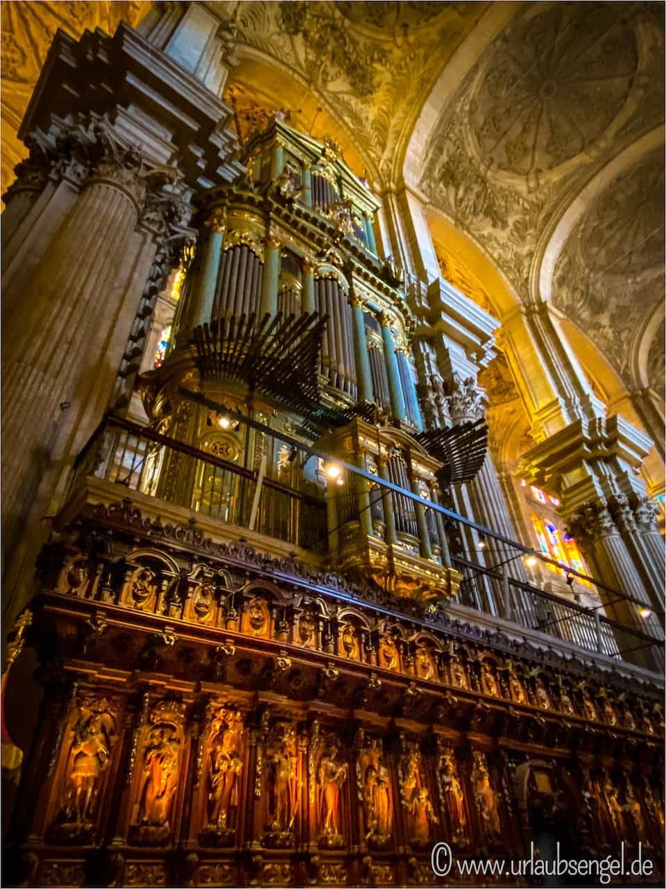 Orgel in Malagas Kathedrale