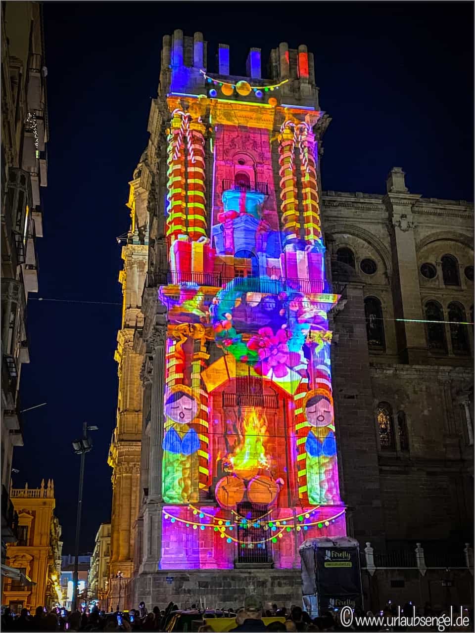 Weihnachtsbeleuchtung | Videomapping Kathedrale