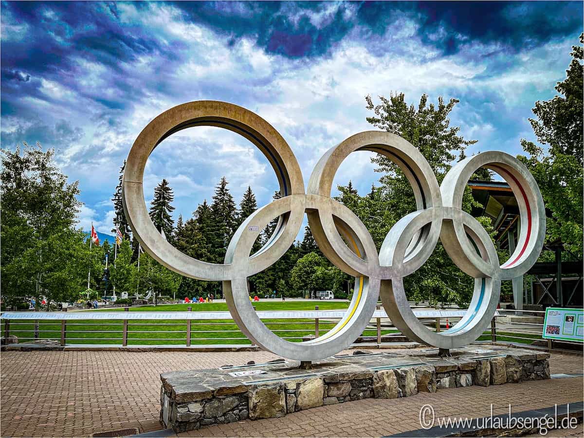 Olympische Ringe in Whistler | Olympische Winterspiele 2010
