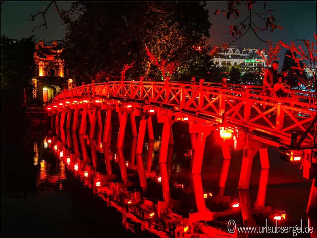 Brücke zum Ngoc-Son-Tempel Hanoi | Tempel des Jadebergs