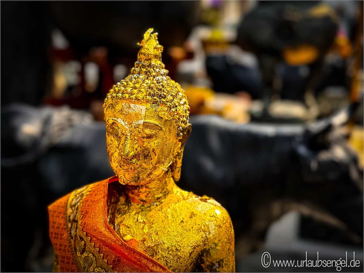 Bangkok Buddha-Statue im Großen Palast