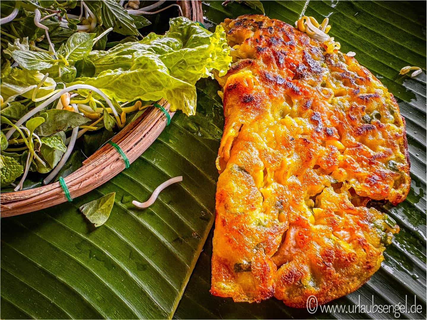 Vietnamesisches Omelett | Kochkurs in Vietnam Cocolocal Farm