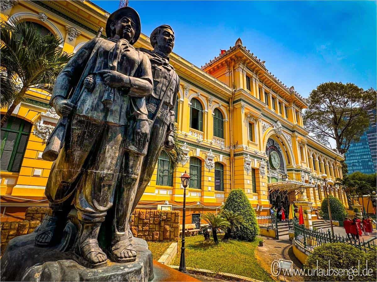 Altes Postamt in Saigon, Ho-Chi-Minh-Stadt