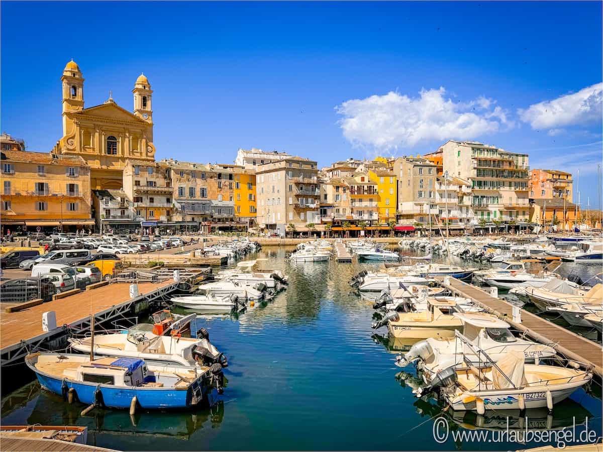 Hafen in Bastia, Korsika