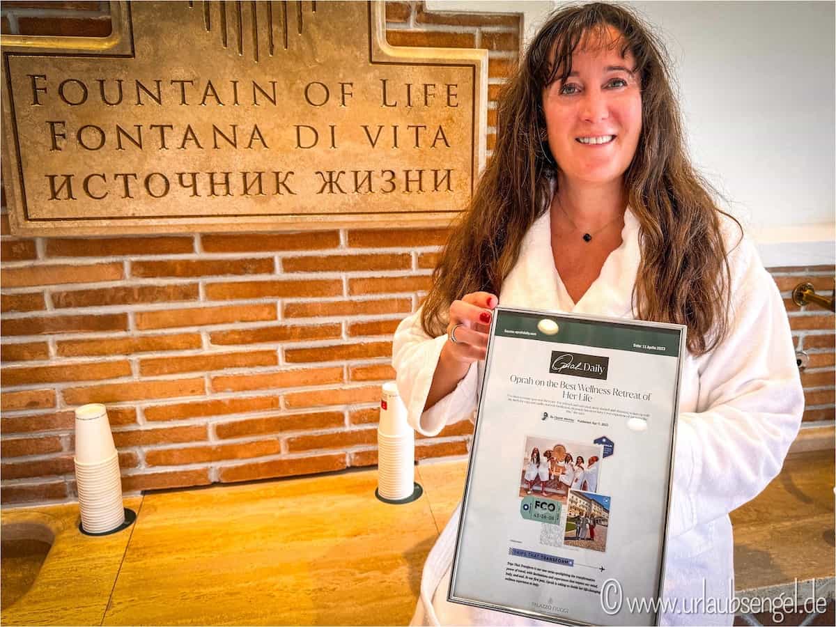 Oprah Winfrey im Palazzo Fiuggi | Medical Wellness & Longevity