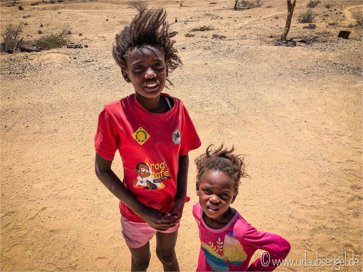 Roadtrip Windhoek - Swakopmund / Kinder in Namibia