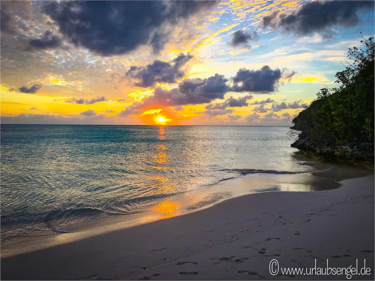 Sonnenuntergang auf Cat Island