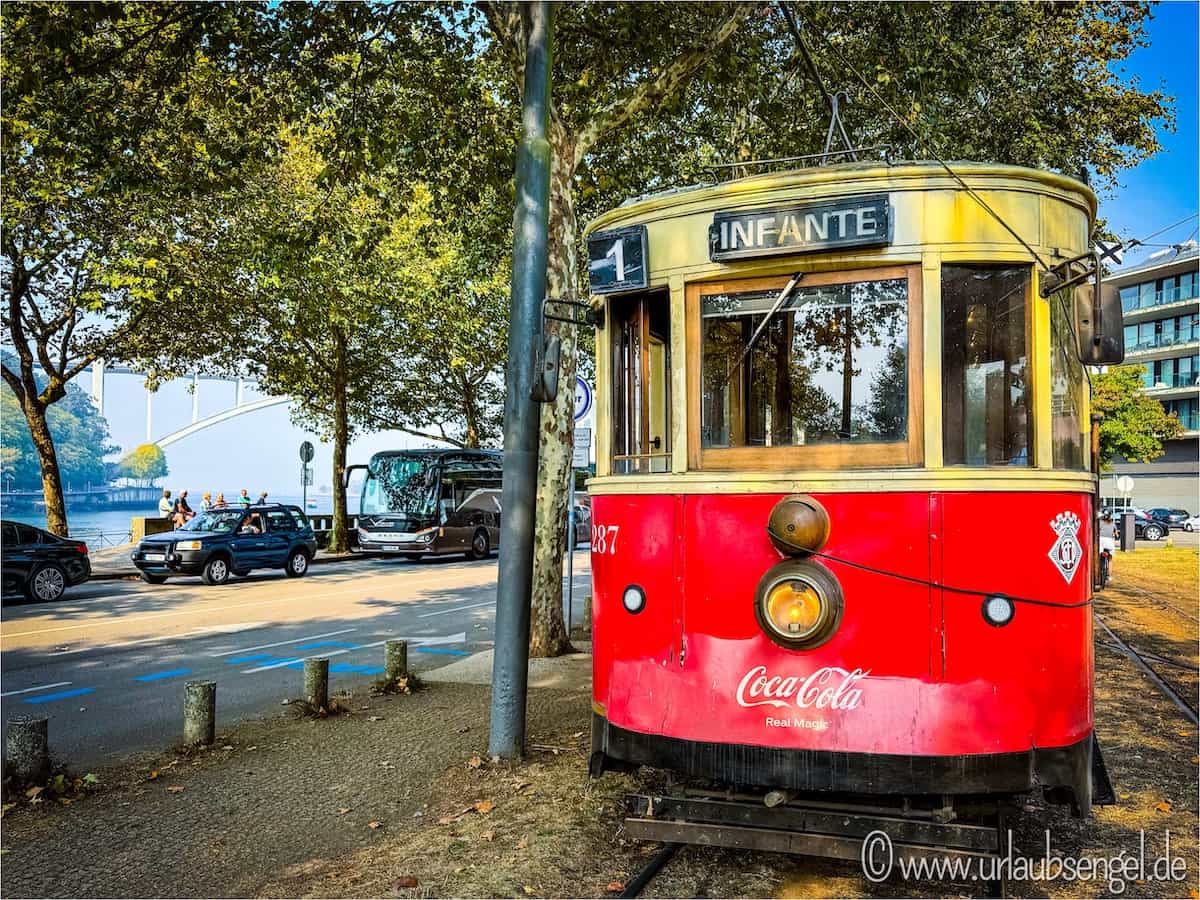 historische Straßenbahnlinie 1, Porto