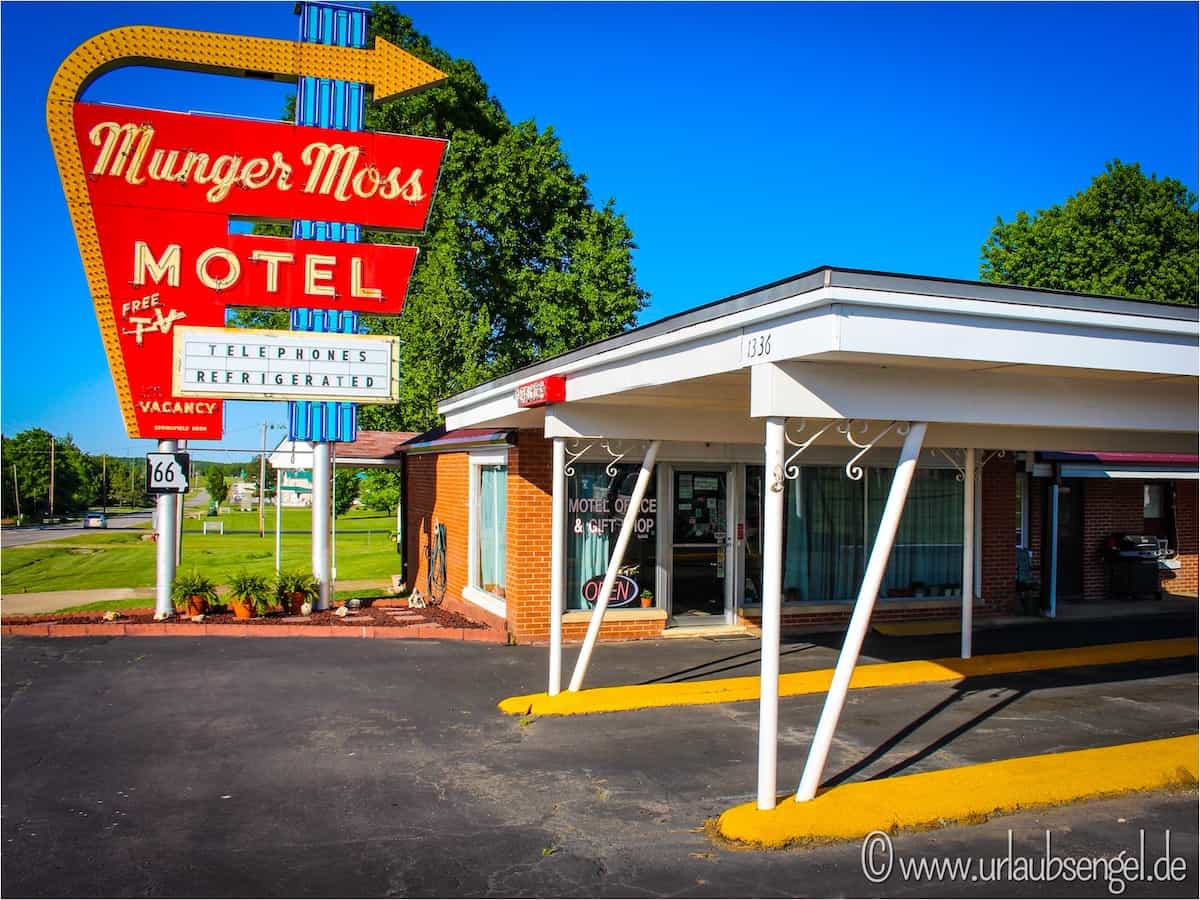 Munger Moss Motel, Lebanon | Route 66 Roadtrip