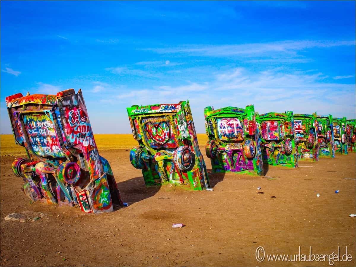 Cadillac Ranch, Texas | Route 66 Roadtrip