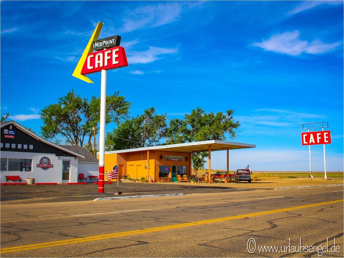 Midpoint Cafe in Adrian, Texas | Route 66 Roadtrip