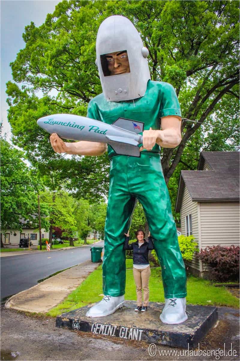 Gemini Giant, Launching Pad, Wilmington