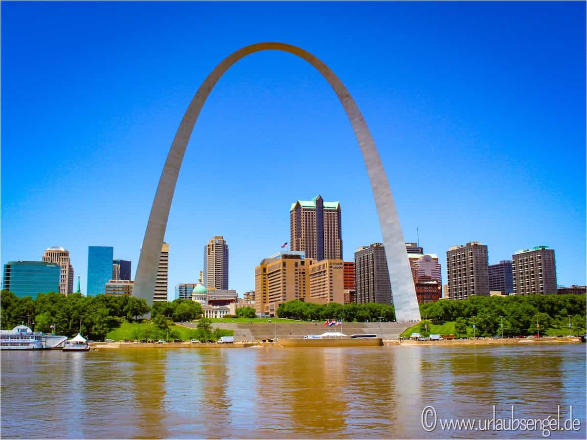 St. Louis, Missouri mit der Gateway Arch | Route 66 Roadtrip