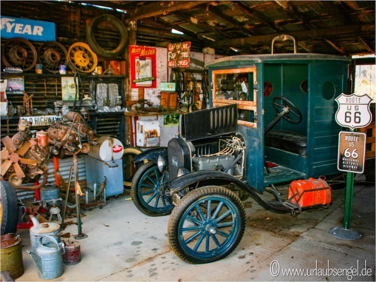 Oldtimer an der Route 66
