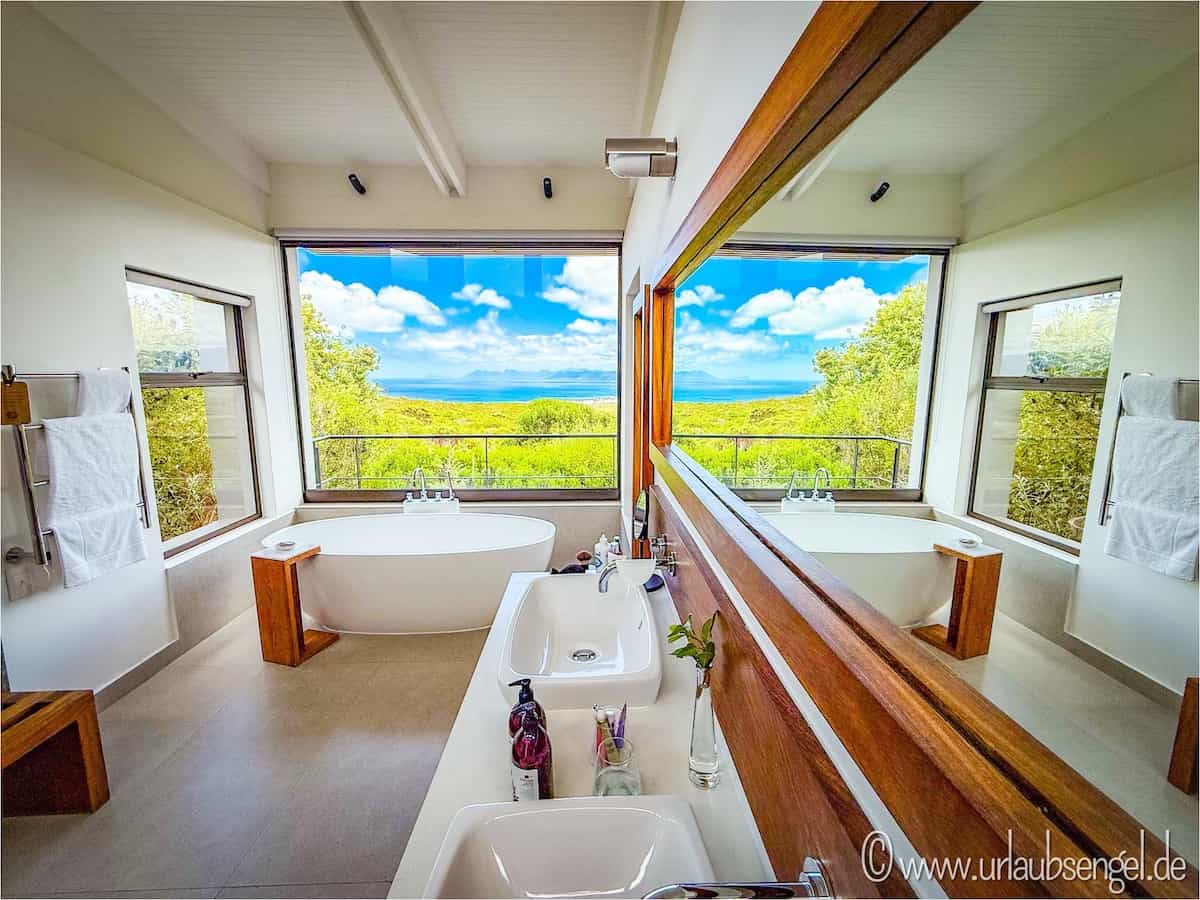 Badezimmer in der Forest Lodge