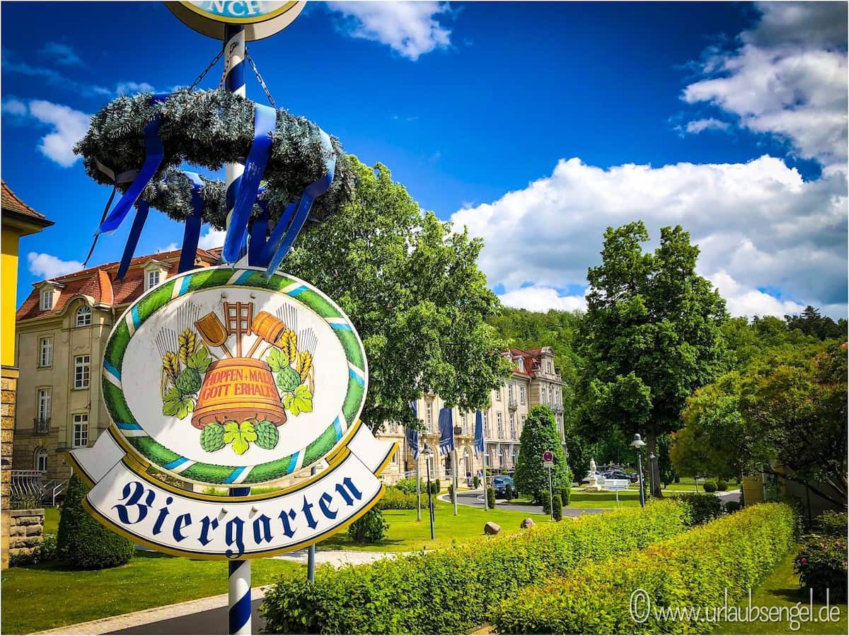 Biergarten Bad Brückenau im Kurpark