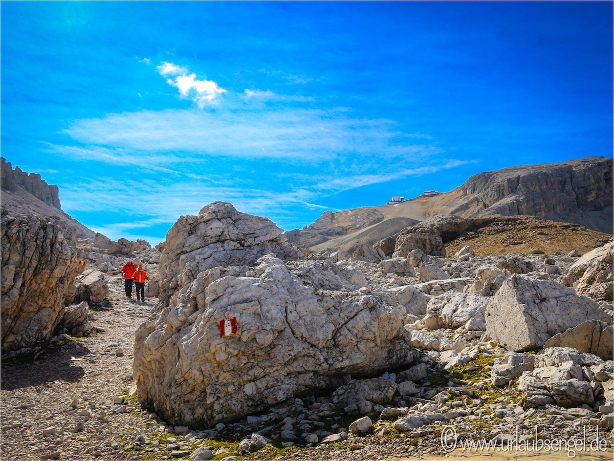 Vom Lagazuoi zur Scotoni Hütte