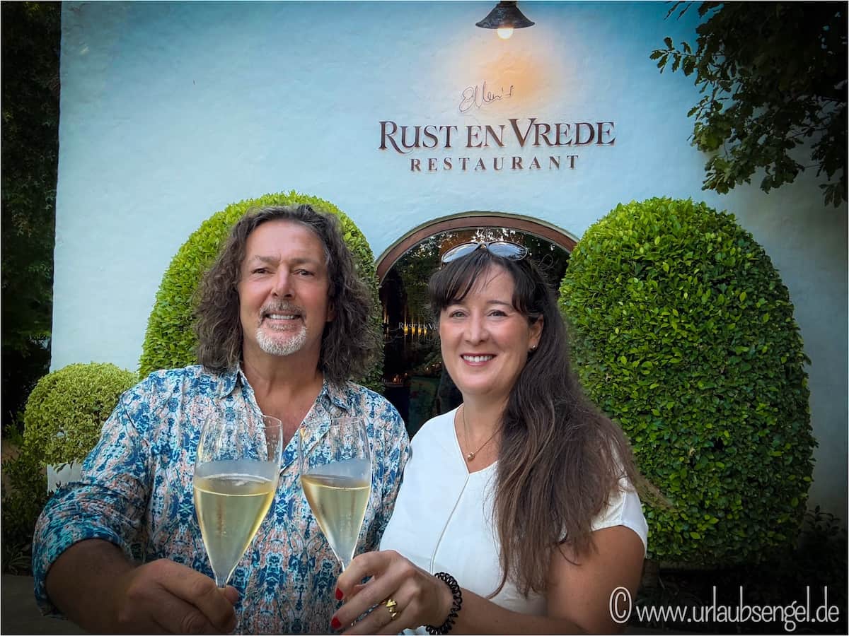 Stephan Fath und Sylwia Fath im Rest en Vrede, Stellenbosch