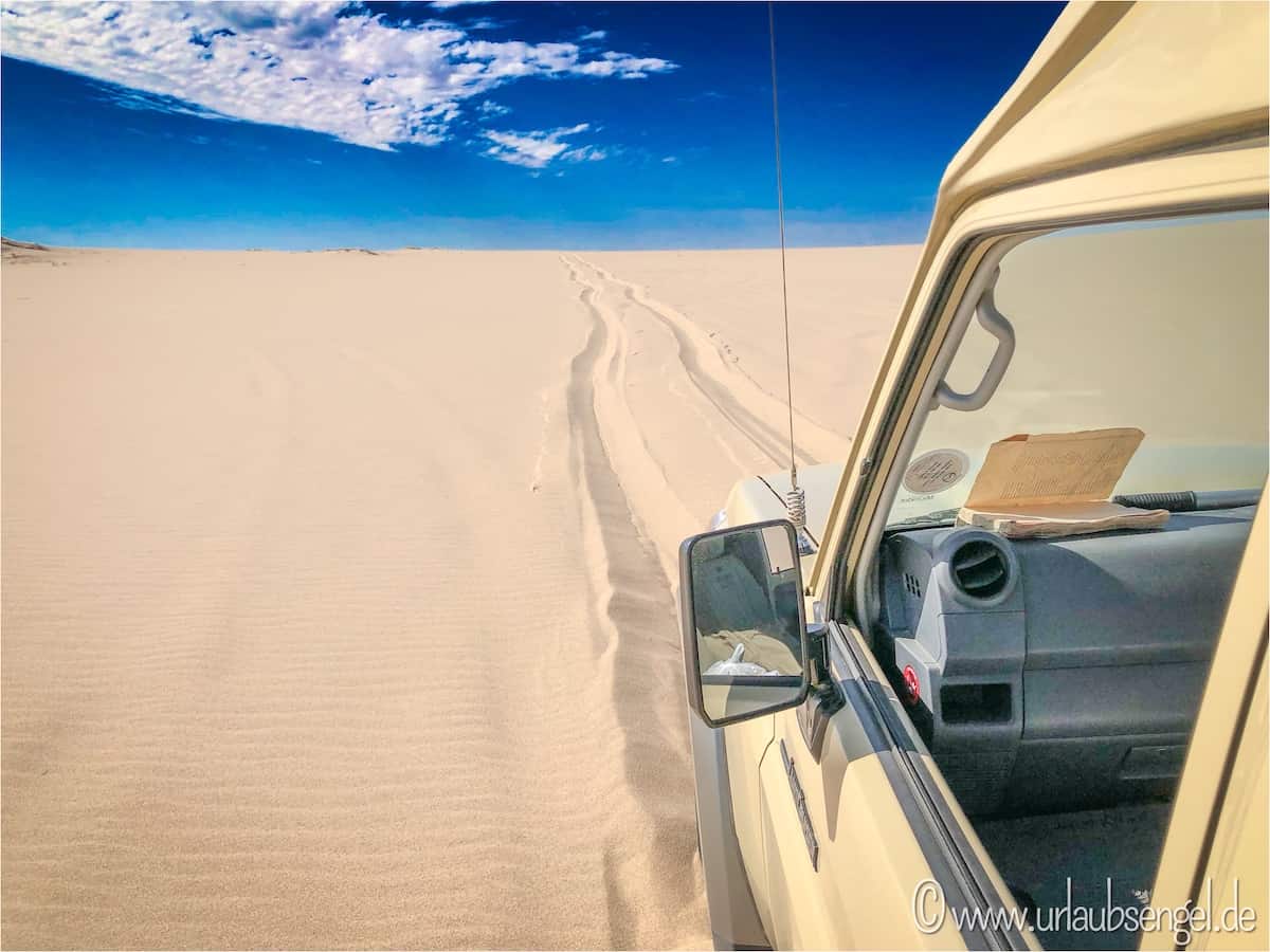 Mit dem Toyota Landcruiser durch die Wüste