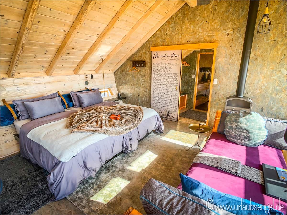 Zimmer / Cabin der Shipwreck Lodge