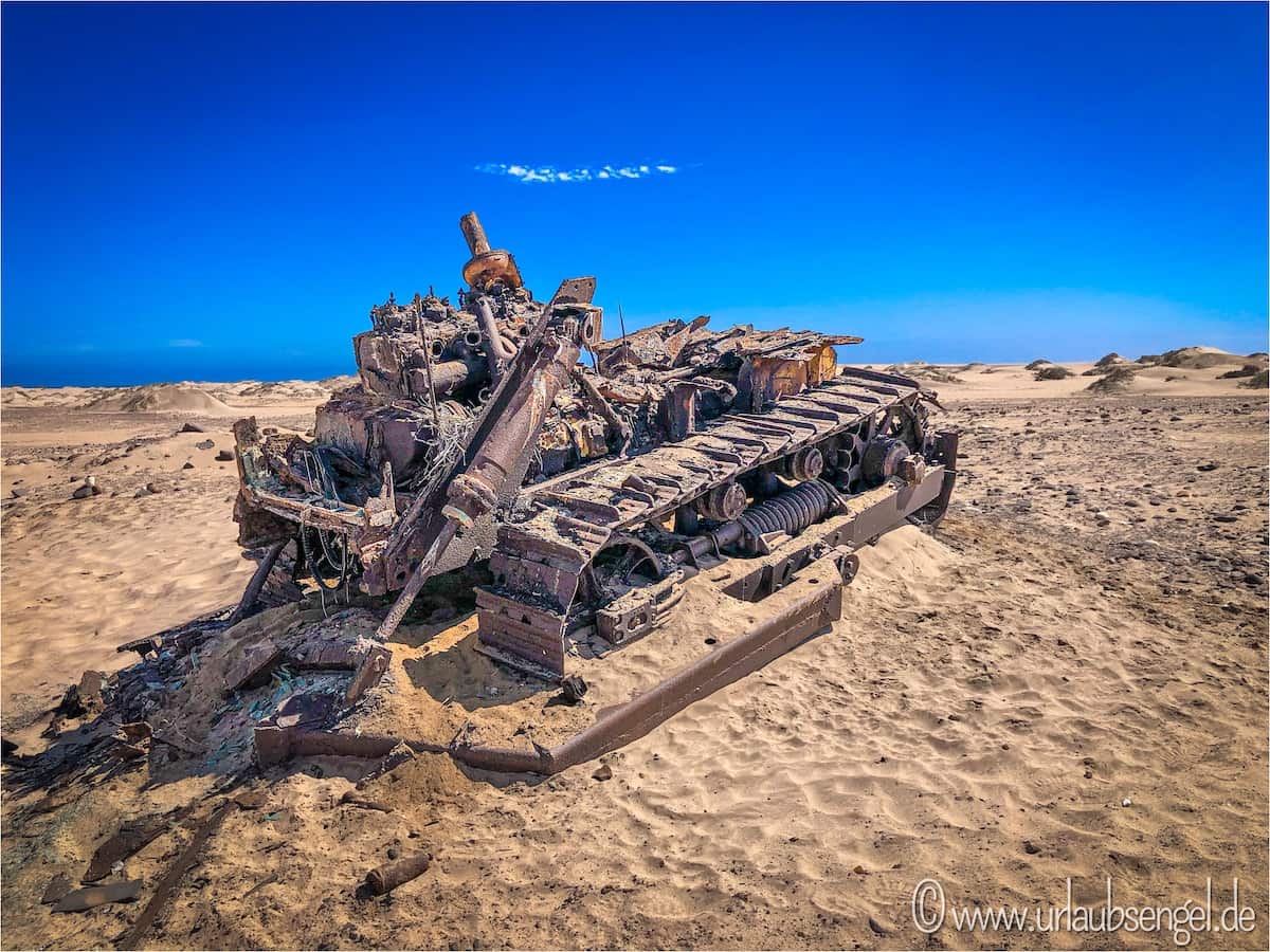 Bagger an der Skeleton Coast | Skelettküste
