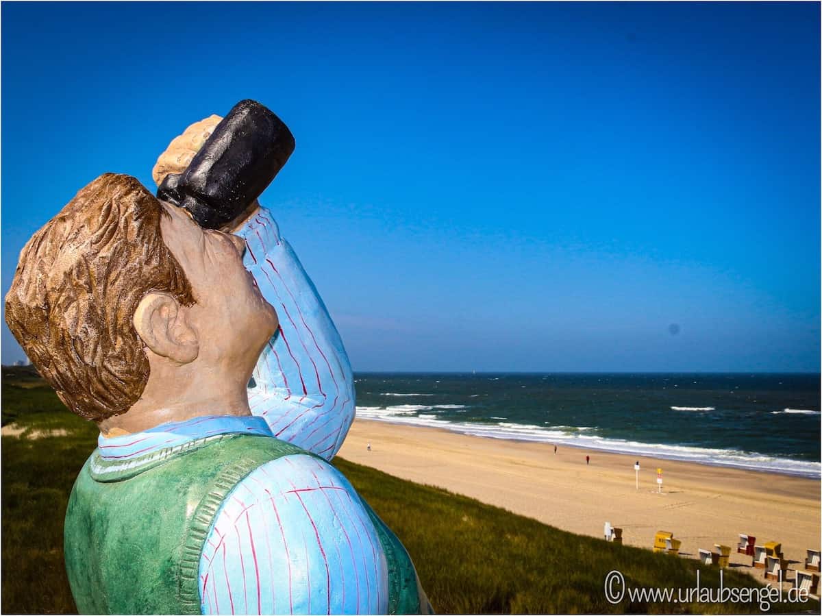 Himmelsgucker am Strand