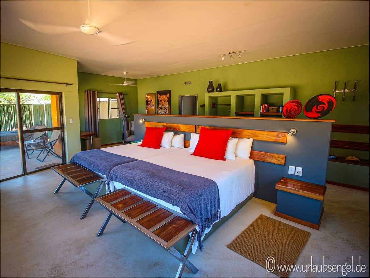 Zimmer im Plains Camp, Okonjoma