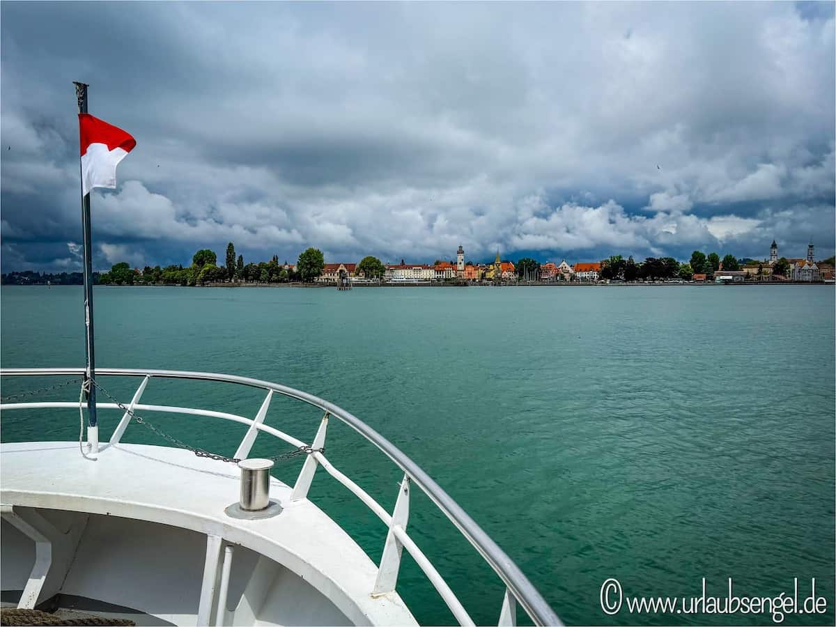 Blick auf Lindau mit den Vorarlberg Lines