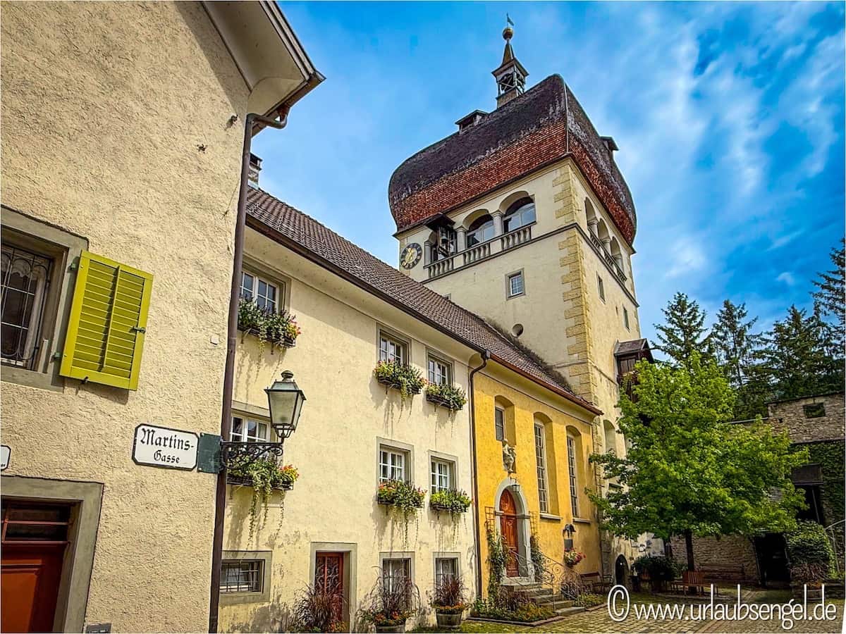 Martingsgasse und Martinsturm in Bregenz