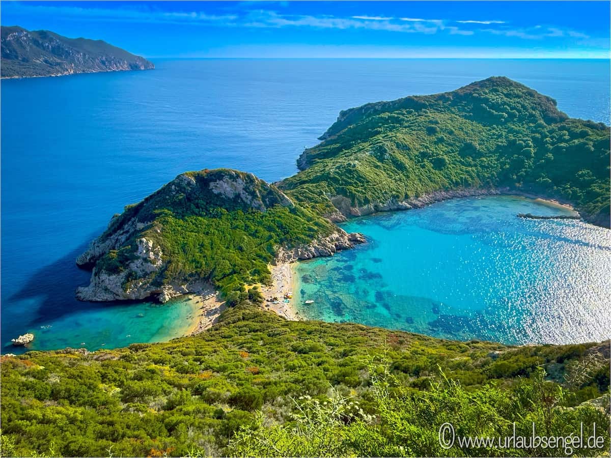 Von Afionas zum Viewpoint Porto Timoni