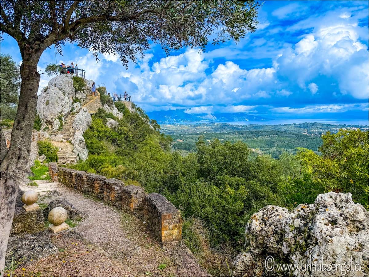 Kaiser’s Throne auf Korfu