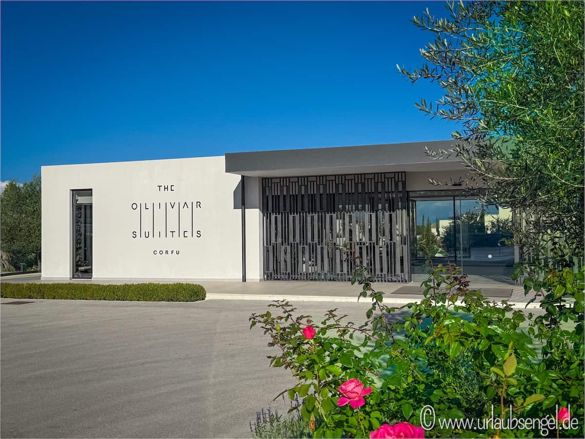 Eingang The Olivar Suites