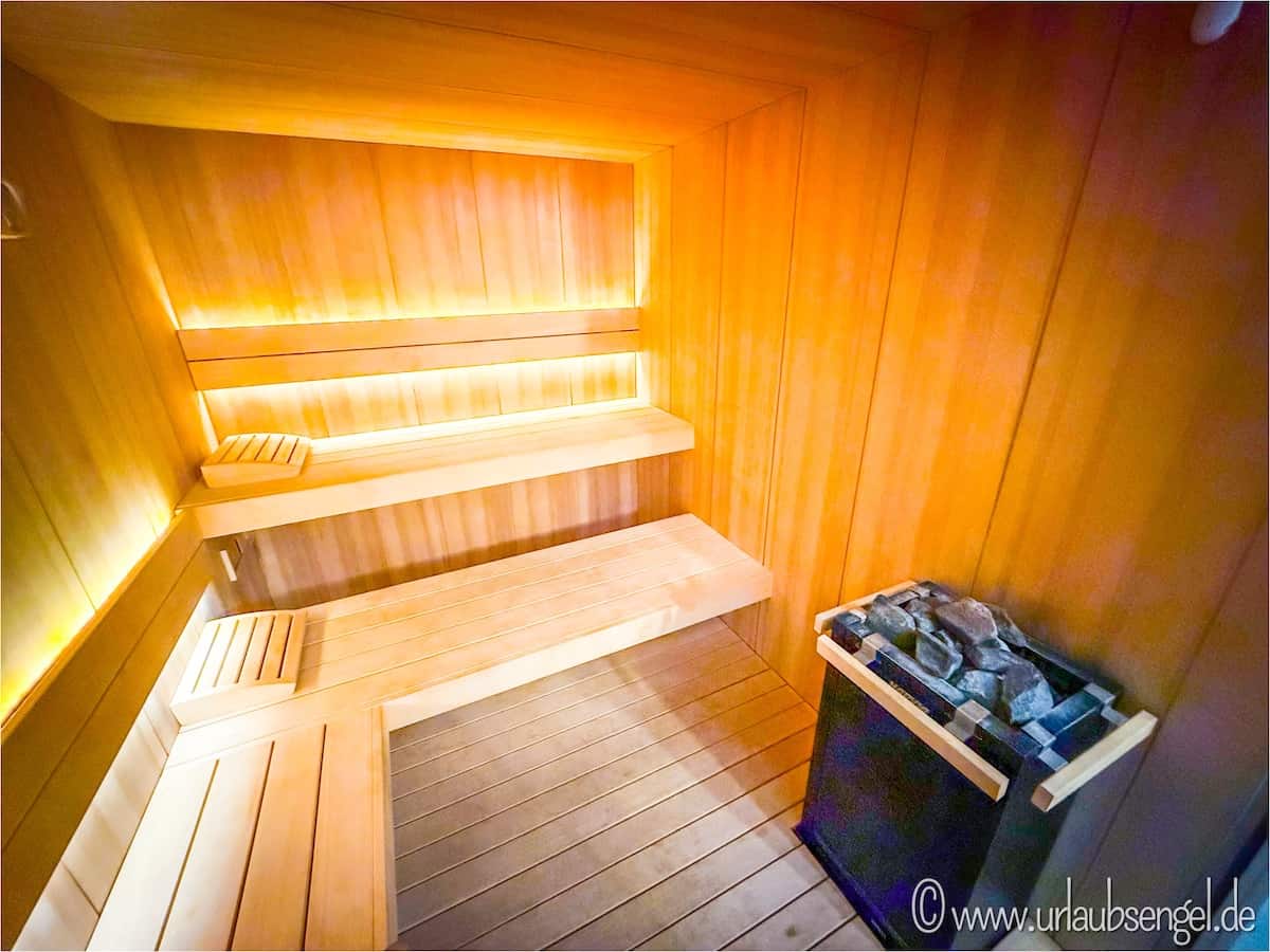 Sauna im The Oliver Suites