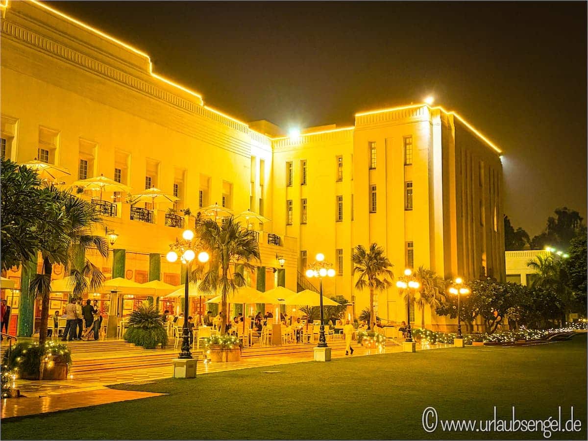 Ankunft im The Imperial New Delhi