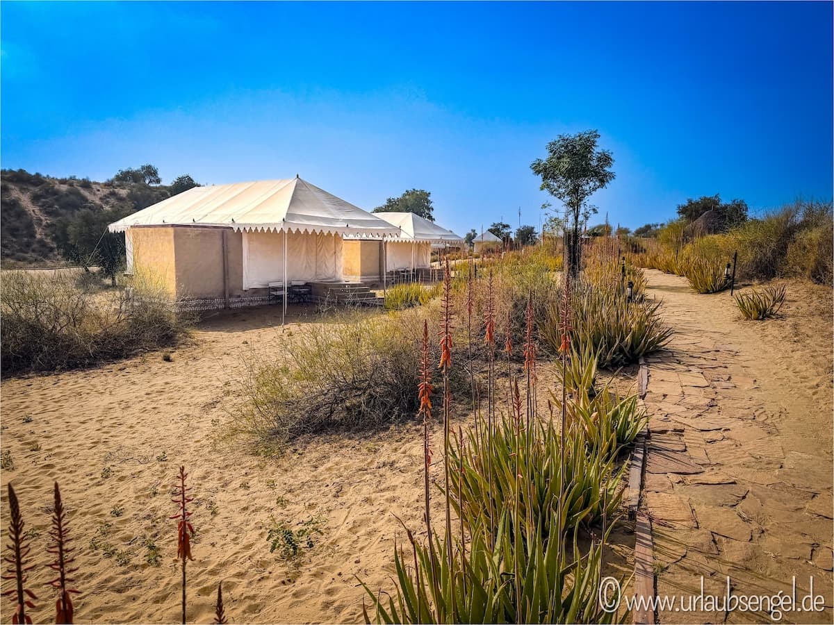 Zelt-Camp in der Thar-Wüste