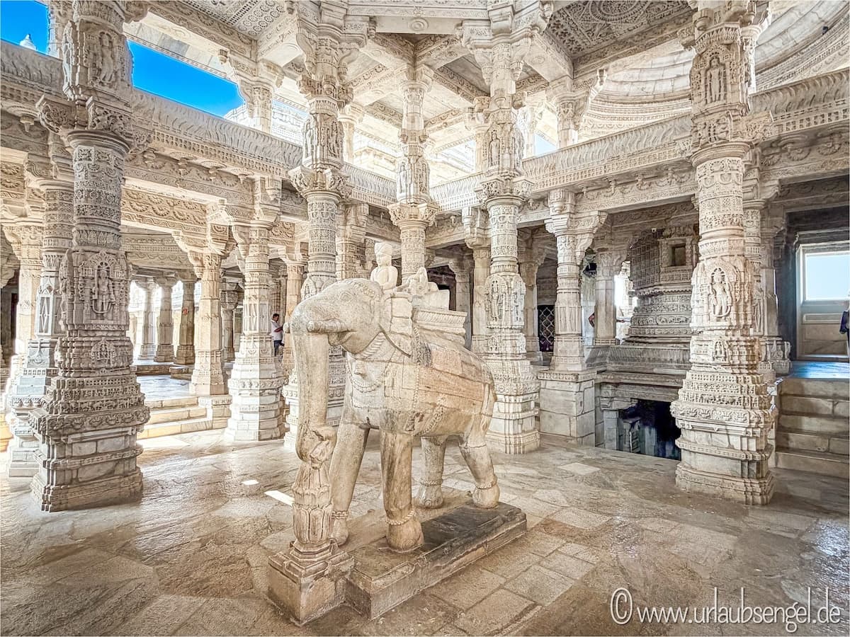 Ranakpur Adinath Tempel, Rajasthan, Indien