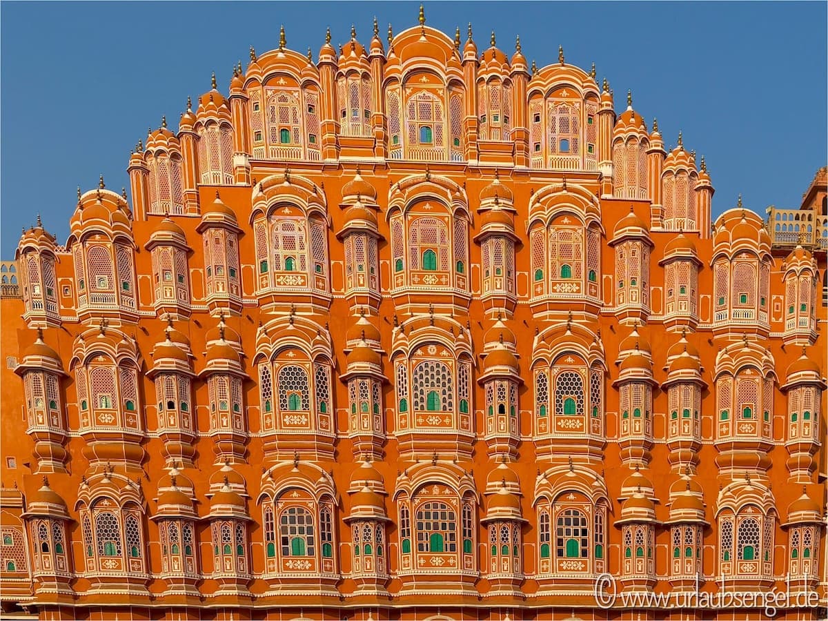 Hawa Mahal in Jaipur, Indien, Rajasthan Rundreise