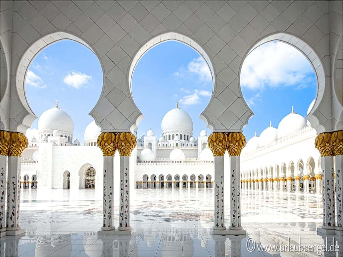 Sheikh Zayed Grand Mosque, Abu Dhabi, Vereinigte Arabische Emirate