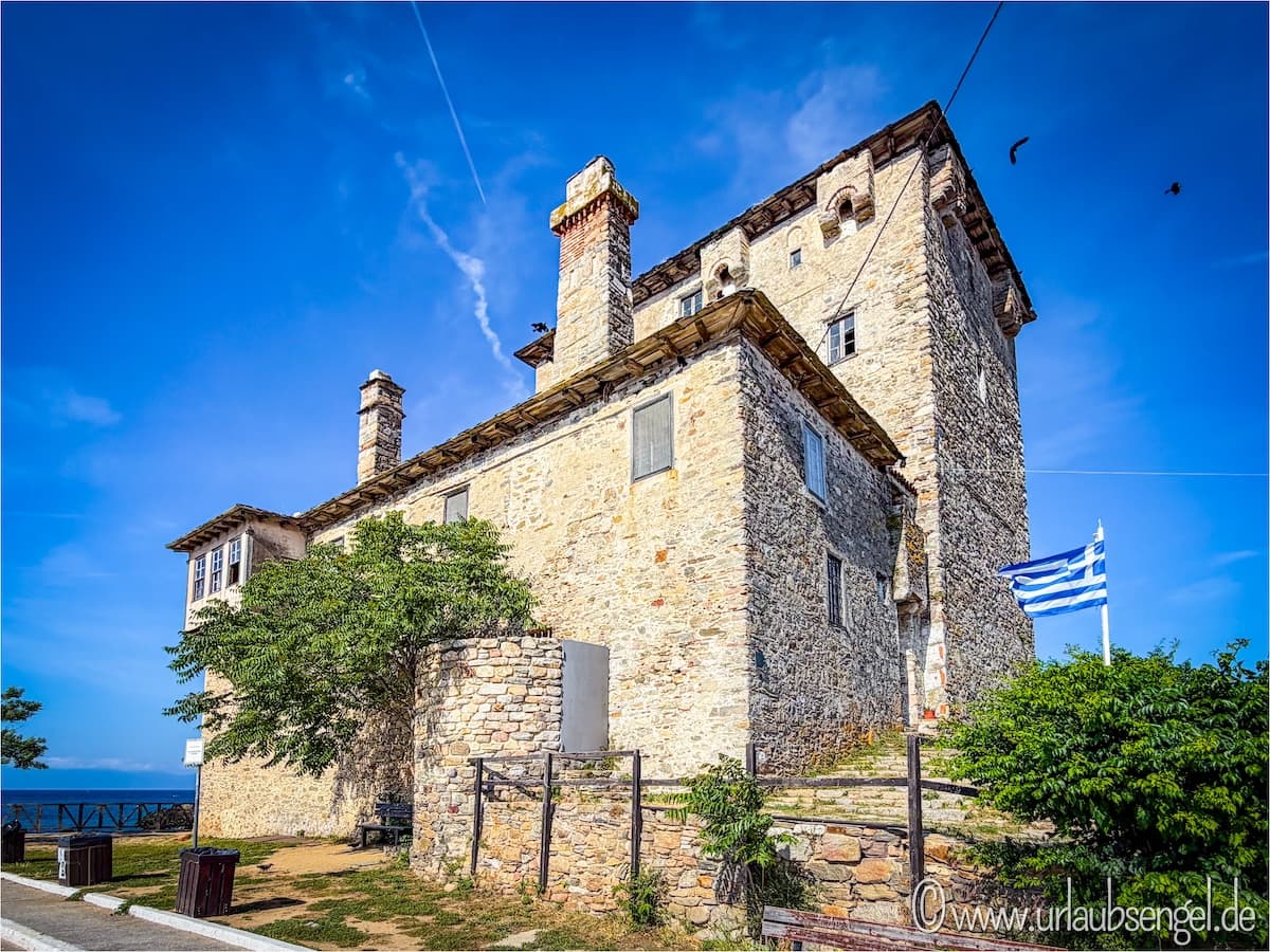 Ouranoupoli, Chalkidiki, Byzantine Tower of Prosphorion