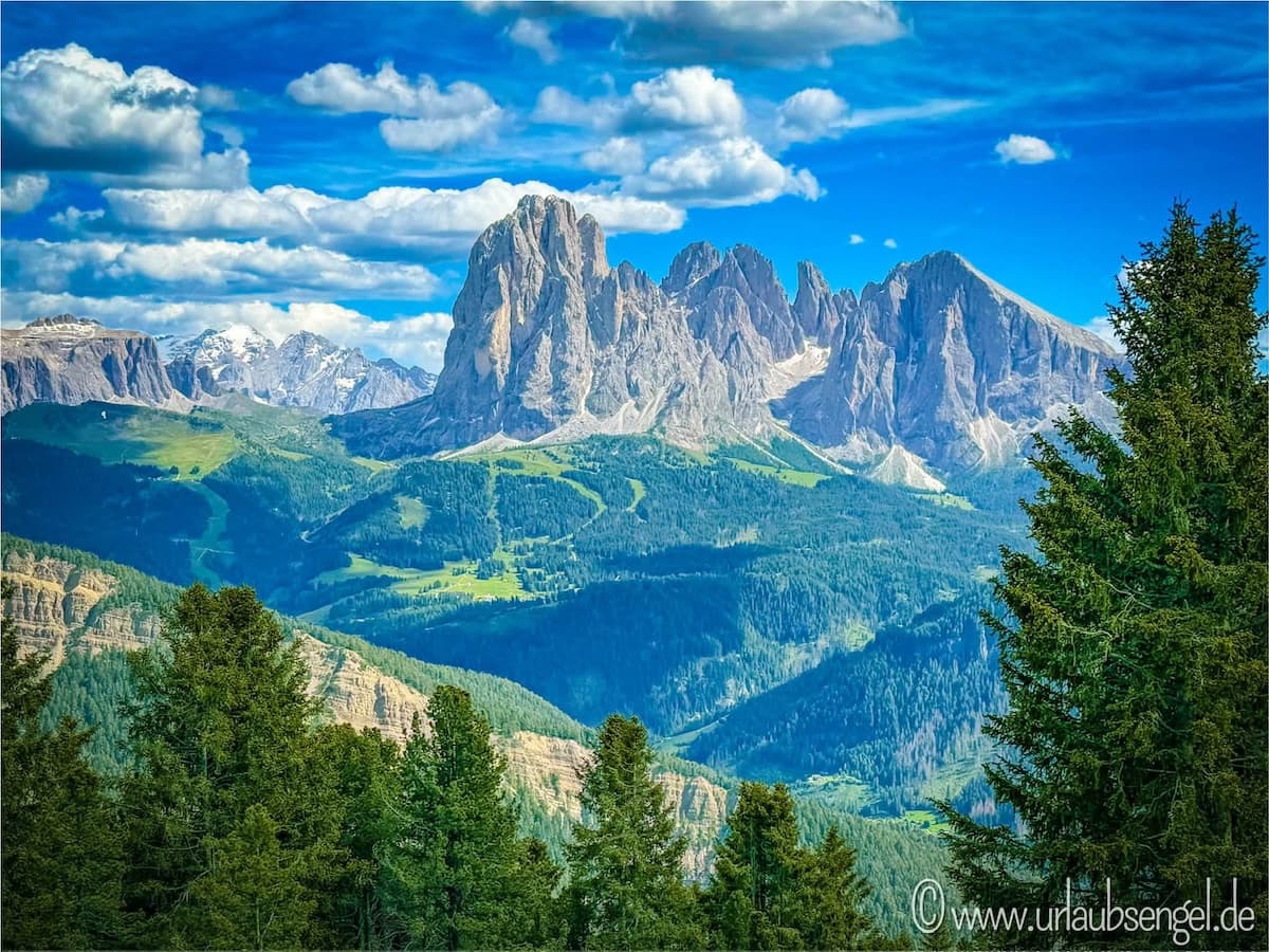 Campertour ins Grödnertal: Blick vom Raschötz