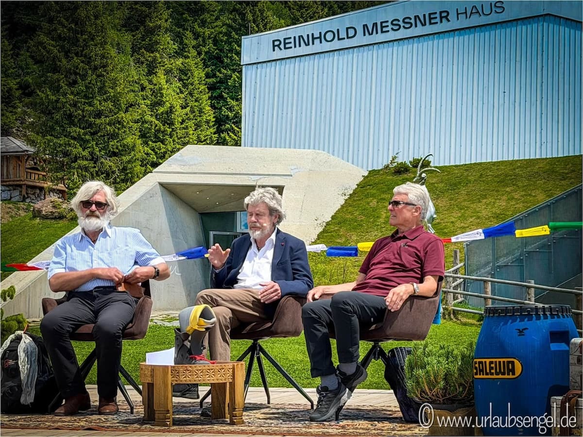 Reinhold Messner, Peter Habeler, Rudi Hipp
